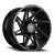 K2 Torque K09 Wheel 20x10 6x135 & 6x139.7 Gloss Black Milled -12mm | K092010655135-12GBML