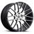 Spec-1® Spl-001 Custom Drilled Wheel Blanks Rims 20x10.5 Gloss Black Brushed 42 | SPL201201054042GBB
