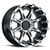 American Outlaw® Doubleshot Wheels Rims 20x10 5x127 (5x5) Black Machined -18  | 127-2074BM