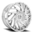 DOORBUSTER PRICING! - Azara Aza-505 Wheel 24x9 5x115 & 5x120 Chrome 18mm | AZA-50524905115120+18C
