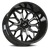 Vision Riot 402 Wheel 20x12 5x139.7 Gloss Black Machined Face -51mm | 402-20285GBMF-51