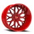 Vision Riot 402 Wheel 20x12 5x139.7 Red Tint Milled Spokes -51mm | 402-20285RTMS-51