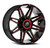 Xf Off-Road Xf-220 Wheels Rims 18x9 6x135 6x5.5 (6x139.7) Gloss Black Red Milled 0 | XF-220189061351397+0GBMLR