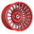 Xf Off-Road Xf-231 Wheels Rims 22x12 6x135 6x5.5 (6x139.7) Anodized Red Milled -44  | XF-231221261351397-44ARML