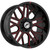 Xf Off-Road® Xf-235 Wheels Rims 20x10 5x127 (5x5) 5x5.5 (5x139.7) Gloss Black Red Milled -24  | XF-235201051271397-24GBMLR