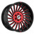 Xf Off-Road® Xf-239 Wheels Rims 20x9 5x127 (5x5) 5x5.5 (5x139.7) Gloss Black Machined Red Milled 12 | XF-239209051271397+12GBMRED