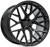 Rohana Rfx10 Wheels Rims 21x10.5 5x120 Gloss Black 40 | RFX10211055120GB40
