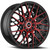 Spec-1® Sp-53 Wheels Rims 18x8 5x110 5x4.5 (5x114.3) Gloss Black Red Machined 38 | SP-5318803538GBR