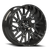 Vision Brawl 404 Wheel 20x12 5x127 Gloss Black Milled Spoke -51mm | 404-20273GBMS-51