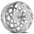 Azara® Aza-521 Wheels Rims 24x9 5x115 5x120 Nano Chrome 18 | AZA-52124905115120+18NCR