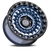 Black Rhino Sentinel Wheel 17x8.5 8x165.1 Cobalt Blue w/ Black Ring -18mm | 1785STN-88165U25