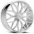 Cavallo® Clv-37 Wheels Rims 22x8.5 5x112 5x4.5 (5x114.3) Nano Chrome 38 | CLV-37228551121143+38NCR