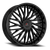 DOORBUSTER PRICING! - Cavallo Clv-43 Wheel 22x9.5 5x115 & 5x120 Gloss Black 15mm | CLV-4322955115120+15GB