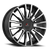 DOORBUSTER PRICING! - Cavallo Clv-47 Wheel 22x9.5 5x115 & 5x120 Gloss Black & Machined 15mm | CLV-4722955115120+15BM