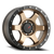 Dx4 Nitro Wheel 17x8.5 6x139.7 Bronze w/ Black Lip -18mm | X1678503-18106FBBK