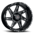 Dx4 Skull Wheel 22x11.5 8x180 Flat Black -40mm | X72211541-40124BF1