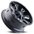 DOORBUSTER PRICING! - Cali Off-Road Anarchy Wheel 22x12 8x180 Satin Black Milled -44mm | 9103-22278M