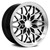 US Wheel® Alum Snowflake 350 Wheels Rims 17x9 5x4.75 (5x120.65) Black Machined 3 | 350-8934B