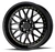 Aodhan Ah02 Wheels Rims 17x8 4x100 4x114.3 Gloss Black W/ Gold Rivets 35mm | AH021780410011435GB