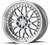 Aodhan Ah02 Wheels Rims 18x9.5 5x100 Silver W/ Machined Lip 35mm | AH021895510035SML