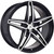Impact Racing 604 Wheels Rims 22x9 5x112 Gloss Black Machined 38 | 604BMF-229011+38
