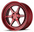 Aodhan Ds09 Wheels Rims 18x9.5 5x114.3 Candy Red W/ Chrome Rivets 30mm | DS91895511430R