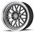Aodhan Ah02 Wheels Rims 19x11 5x114.3 Hyper Black W/ Machined Lip 22mm | AH021911511422HB