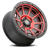 DOORBUSTER PRICING! - Icon Alloys Victory Wheel 17x8.5 5x127 Satin Black w/ Red Face 6mm | 3017857345SBRT