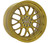 F1R® F21 Wheels Rims 18x10.5 5x100 5x4.5 (5x114.3) Machined Gold 40 | F2118105G40