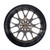 F1R F21 Wheels Rims 18x8.5 5x100 5x114.3 Bronze W/ Black Lip 38mm | F211885BZBK38-v2