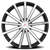 DOORBUSTER PRICING! - Cavallo Clv-52 Wheel 18x8 5x100 & 5x114.3 Gloss Black & Machined 35mm | CLV-52188051001143+35BM