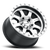 DOORBUSTER PRICING! - Raceline 929M Avenger Wheel 17x9 8x165.1 Machined w/ Black Accents And High-Lustre Lip-Edge Bolts -12mm - FREE T-SHIRT INCLUDED! | 929M-79080-12