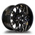 Full Throttle® Ft10 Wheels Rims 20x10 6x135 6x5.5 (6x139.7) Black Machined -24  | FT1020101213513924GBME