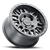 Raceline 951B Ryno Wheels Rims 18x9 5x127 Satin Black 18mm | 951B-89050+18