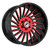 Xf Off-Road® Xf-239 Wheels Rims 22x12 5x127 (5x5) 5x5.5 (5x139.7) Black Machined Red -44  | XF-239221251271397-44GBMRED
