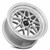Vors Vr7 Wheels Rims 16x8 4x98 Silver Machined W/ Machined Lip & Chrome Rivets 20mm | VR0716808H20S-498