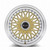 Vors Vr3 Wheels Rims 15x8 4x98 Gold W/ Machined Lip & Gold Rivets 20mm | VR0315808H20GD-498