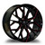Marquee® M1004 Wheels Rims 20x10.5 5x120 Black Red Milled 40 | 100420105512040GBRM