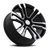 DOORBUSTER PRICING! - Replica 328 Wheel 22x9 6x139.7 Black Machined 24mm | REP328-22985-24BM