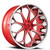 Azad® Az99 Wheels Rims 20x10.5 5x4.5 (5x114.3) Candy Red Stainless Lip 42 | AZ99201055114+42RM/SSL
