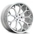 Azad® Az99 Wheels Rims 22x9 5x120 Brushed Silver Stainless Lip 30 | AZ992295120+30BR/SSL