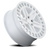 Black Rhino Alston Wheel 18x8.5 5x114.3 Gloss White 25mm | BR005WX18851225