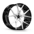 Element® El1225 Wheels Rims 20x8.5 5x120 Gloss Black White Face 35 | EL122520855120+35BLACK/WHITE