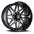 Force Off-Road® Fo1 Wheels Rims 20x10 5x127 (5x5) 5x5.5 (5x139.7) Black Milled -12  | FO120105127/139.7-12B/M