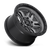 Fuel D701 Ammo Wheel 20x9 5x139.7 Matte Gunmetal With Black Bead Ring 20mm | D7012090B457