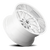 Fuel D809 Hurricane Wheel 20x9 8x180 Polished Milled 1mm - FREE T-SHIRT INCLUDED! | D80920901850