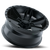 DOORBUSTER PRICING! - American Outlaw Railcar Wheel 20x9 6x135 Satin Black -10mm | 136-2936S