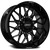Built Off-Road Bto-2 Wheels Rims 20x10 6x135 6x139.7 Gloss Black Milled -19mm | 201012H-19BT02BM