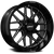 Built Off-Road Bto-3 Wheels Rims 20x10 5x127 5x139.7 Gloss Black Milled -19mm | 201010H-19BT03BM