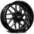 Built Off-Road Bto-3 Wheels Rims 20x9 6x135 6x139.7 Gloss Black Milled 0mm | 20912H-0BT03BM